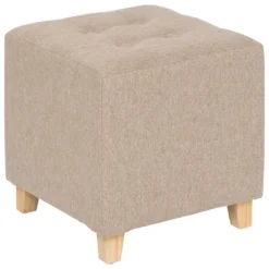 POUF LEANDRE BEIGE