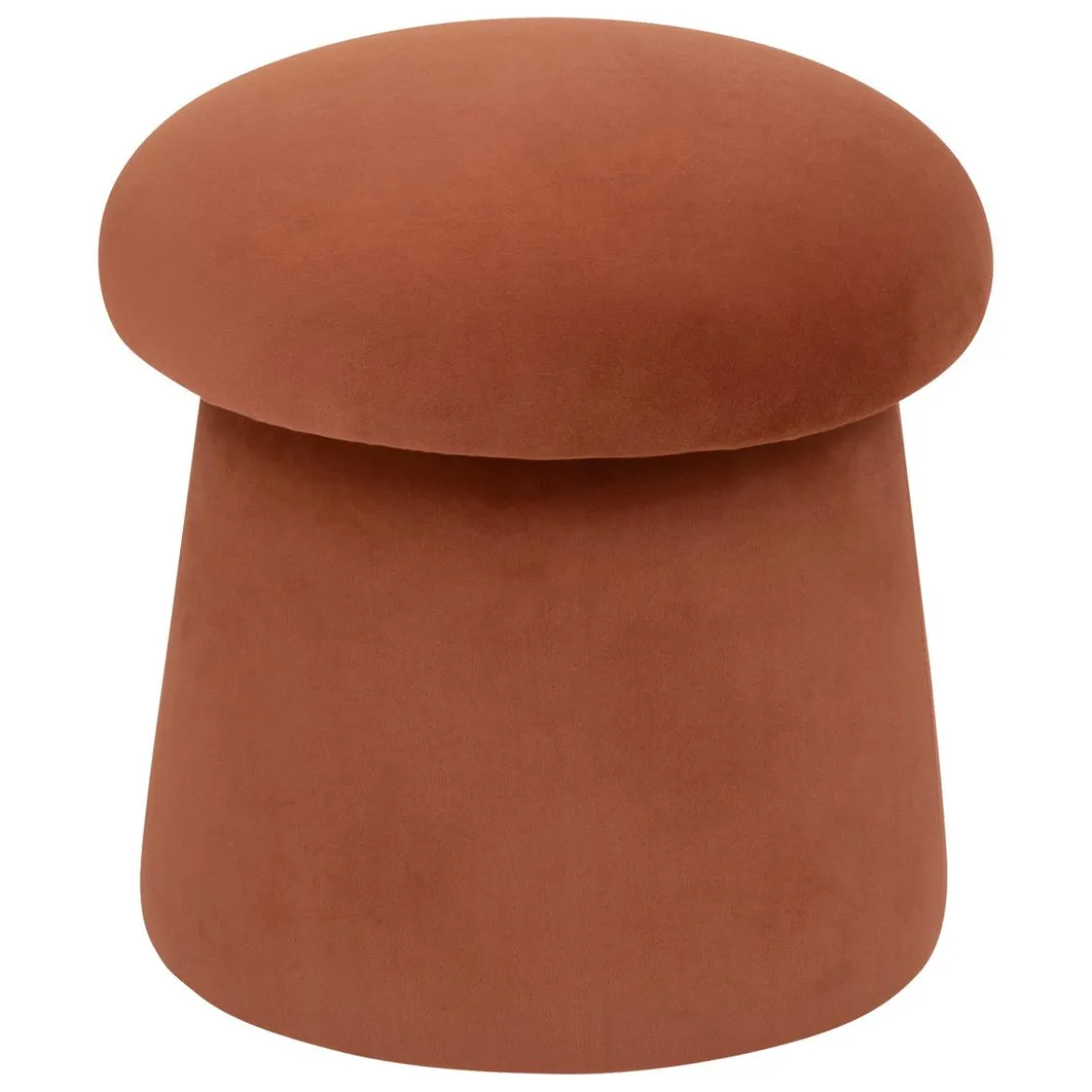 POUF NOA VELOURS AMBRE
