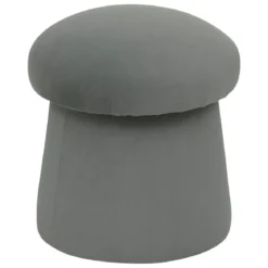 POUF NOA VELOURS CELADON