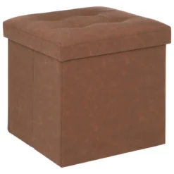 POUF PLIABLE SOREN MARRON