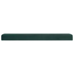 POUF PLIANT DOUBLE TESS VELOURS VERT CEDRE