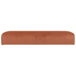 POUF PLIANT DOUBLE TESS VELOURS AMBRE