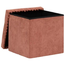 POUF PLIANT MEMO TERRACOTTA