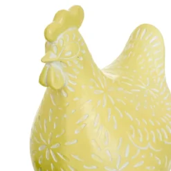 POULE RESINE LINDA H.20CM
