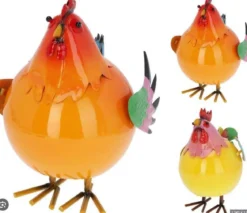 POULETTE METAL 21X25X28CM