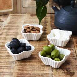 RAMEQUIN TEXTURE PORCELAINE 4CM