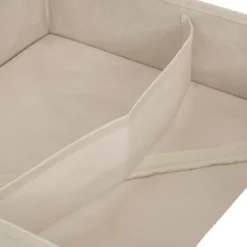 RANGEMENT TIROIRS DRESSY PLUS 2 COMPARTIMENTS BEIGE 36X36CM