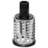 RAPE AVEC MANIVELLE 3 LAMES VENTOUSE SILVER PRO NOIR