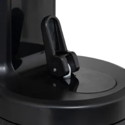 RAPE AVEC MANIVELLE 3 LAMES VENTOUSE SILVER PRO NOIR
