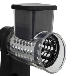 RAPE AVEC MANIVELLE 3 LAMES VENTOUSE SILVER PRO NOIR