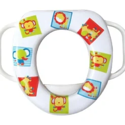 REDUCTEUR WC ENFANT MOUSSE AVEC POIGNEES    ENFANTINE