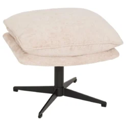 REPOSE PIEDS CHENILLE STELAN ARGENT