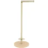 RESERVE ET DEROULEUR PAPIER WC METAL DORE TRAVERTIN