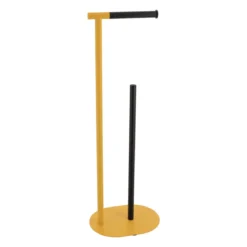 RESERVE ET DEROULEUR PAPIER METAL OCRE NOIR