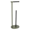 RESERVE ET DEROULEUR PAPIER METAL KAKI NOIR