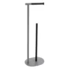 RESERVE ET DEROULEUR PAPIER METAL GRIS NOIR