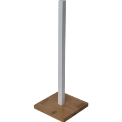 RESERVE PAPIER WC BAMBOU ET MDF BLANC