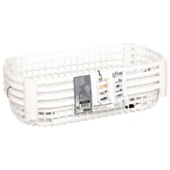 RESSERRE AVEC PANIERS 4 NIVEAUX BLANC