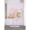 RIDEAU DE DOUCHE POLYESTER 180X200CM ABSTRACTION