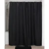 RIDEAU DE DOUCHE POLYESTER 180X200CM MOTIFS DIAMANTS NOIR