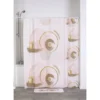 RIDEAU DE DOUCHE 180X180CM ABSTRACTION