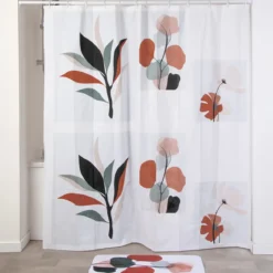 RIDEAU DE DOUCHE 180X180CM BUCOLIQUE