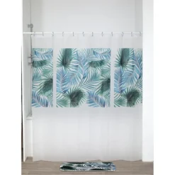 RIDEAU DE DOUCHE 180X180CM TROPICALE