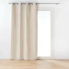 RIDEAU A OEILLETS 135X260CM COTON POLYESTER TWILY LIN