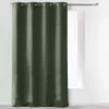 RIDEAU A OEILLETS 140X280CM MICROFIBRE UNI ABSOLU KAKI