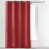 RIDEAU A OEILLETS 140X260CM MICROFIBRE ABSOLU GRENADE