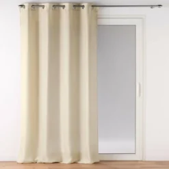 RIDEAU A OEILLETS 140X260CM UNI ZELINE NATUREL