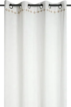 RIDEAU CAMILLE NATUREL 140X260CM