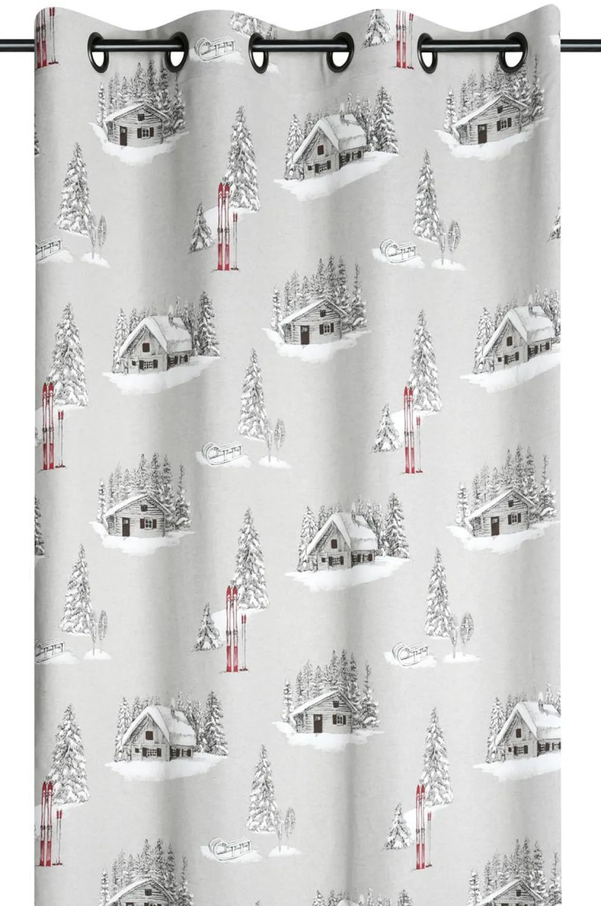 RIDEAU CHALET 145X240CM NATUREL