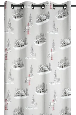 RIDEAU CHALET 140X260CM NATUREL