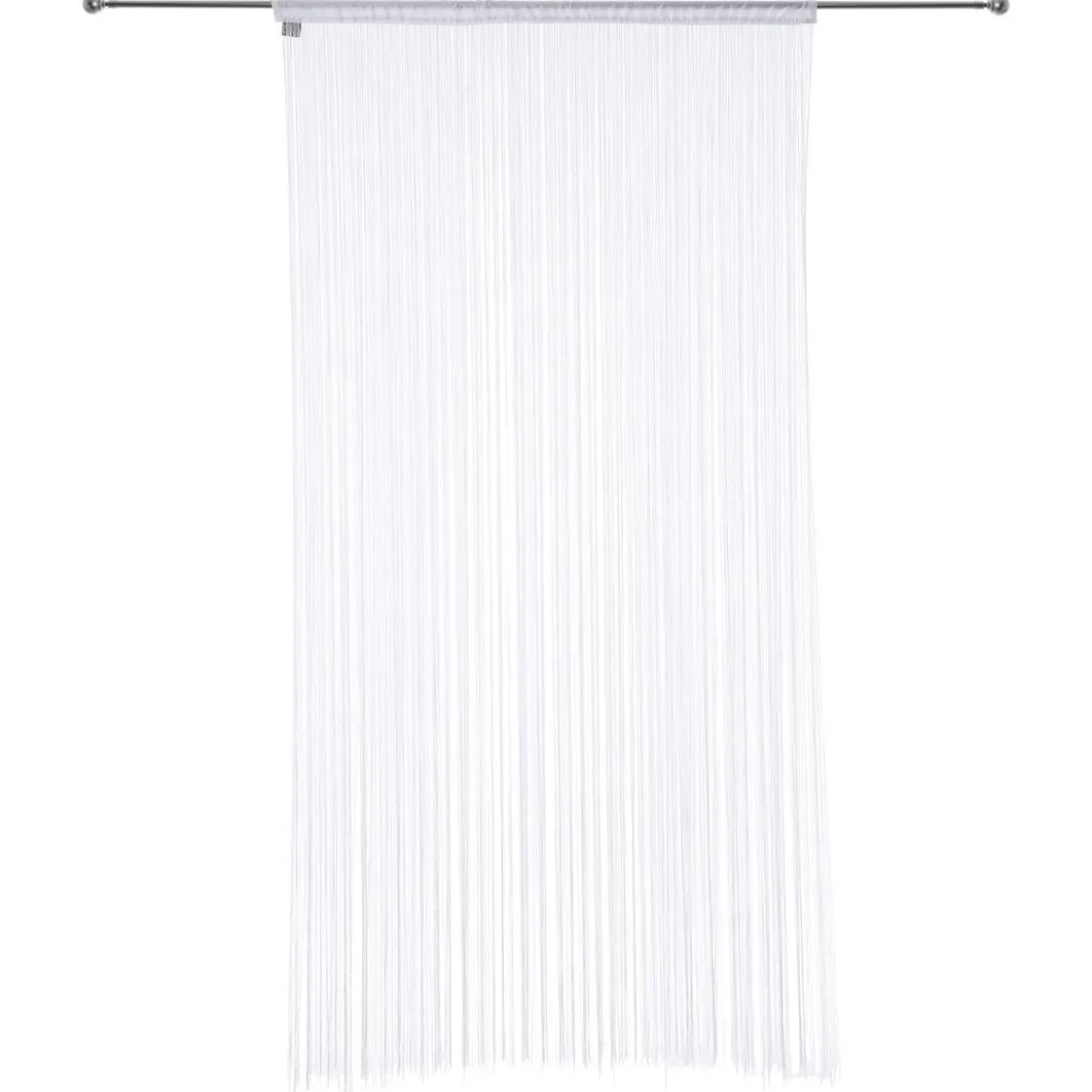 RIDEAU FIL BLANC 90X200CM