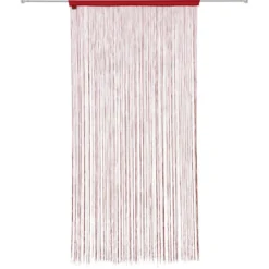 RIDEAU FIL ROUGE 90X200CM