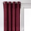 RIDEAU LILOU ROUGE GRENAT 140X260CM