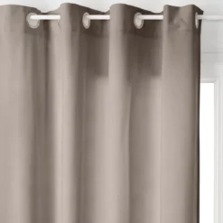 RIDEAU LILOU TAUPE 140X260CM