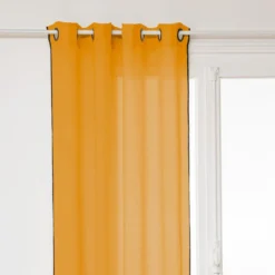 RIDEAU LIN LINAH OCRE 130X260CM