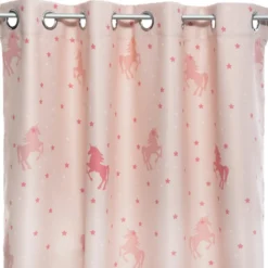 RIDEAU OCCULTANT GLOW LICORNE 140X250CM