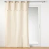 RIDEAU OEILLETS 140X240CM COTON IZIGOLD