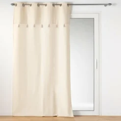 RIDEAU OEILLETS 140X240CM COTON IZIGOLD