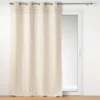 RIDEAU OEILLETS 140X240CM COTON JACQUARD DORELINE