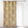 RIDEAU OEILLETS 140X240CM COTON JARDIN SECRET MIEL
