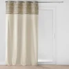 RIDEAU OEILLETS 140X240CM COTON POLYESTER JACQUARD CAMALIA
