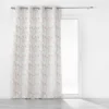 RIDEAU OEILLETS 140X260CM JACQUARD MEDICIS NATUREL
