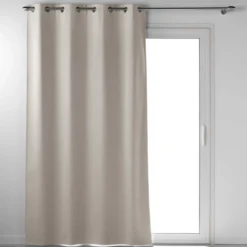 RIDEAU OEILLETS 135X260CM OCCULTANT OCCULTISS LIN