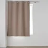 RIDEAU OEILLETS 135X180CM OCCULTANT OCCULTISS NOISETTE