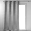 RIDEAU OEILLETS 135X240CM OCCULTANT VELOURS ANTHEA GRIS