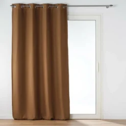 RIDEAU OEILLETS 135X240CM OCCULTANT BLAKE CAMEL